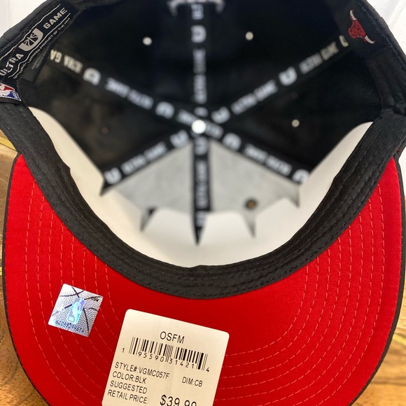 Chicago Bulls NBA Snap Back By Ultra Game New!! - Picture 6 of 7